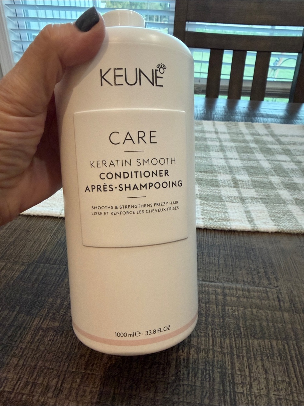 Care Keratin Smooth Conditioner – White Bottle
